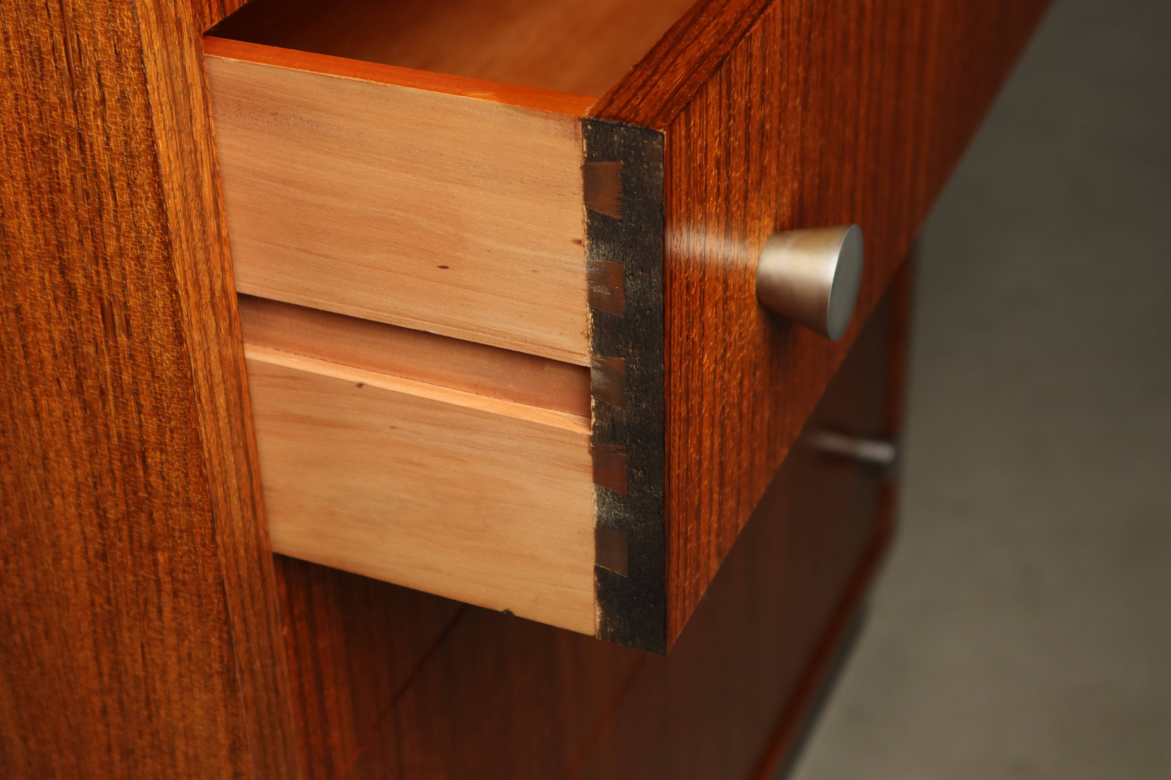 Alfred Hendrickx for Belform – Zebrano chest of drawers, 1960s