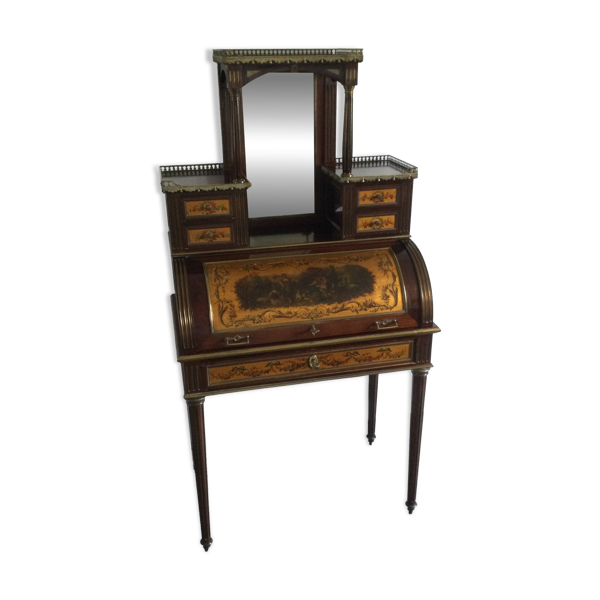 Bonheur Du Jour De Style Louis XVI En Acajou