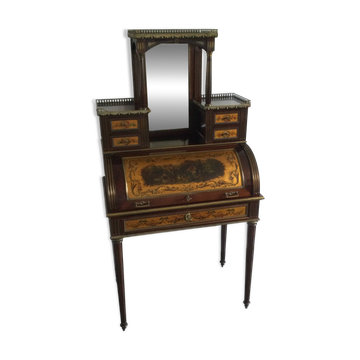 Louis XVI Style Mahogany Bonheur Du Jour