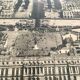 Aerial view of the Palace of Versailles, 50s