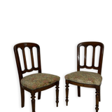 Ensemble de quatre chaises de style Umbertine