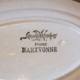 Ravier vintage Sarreguemines DV service Maryvonne