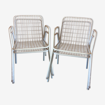 Lot de 4 fauteuils Emu modèle Rio