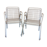 Lot de 4 fauteuils Emu modèle Rio