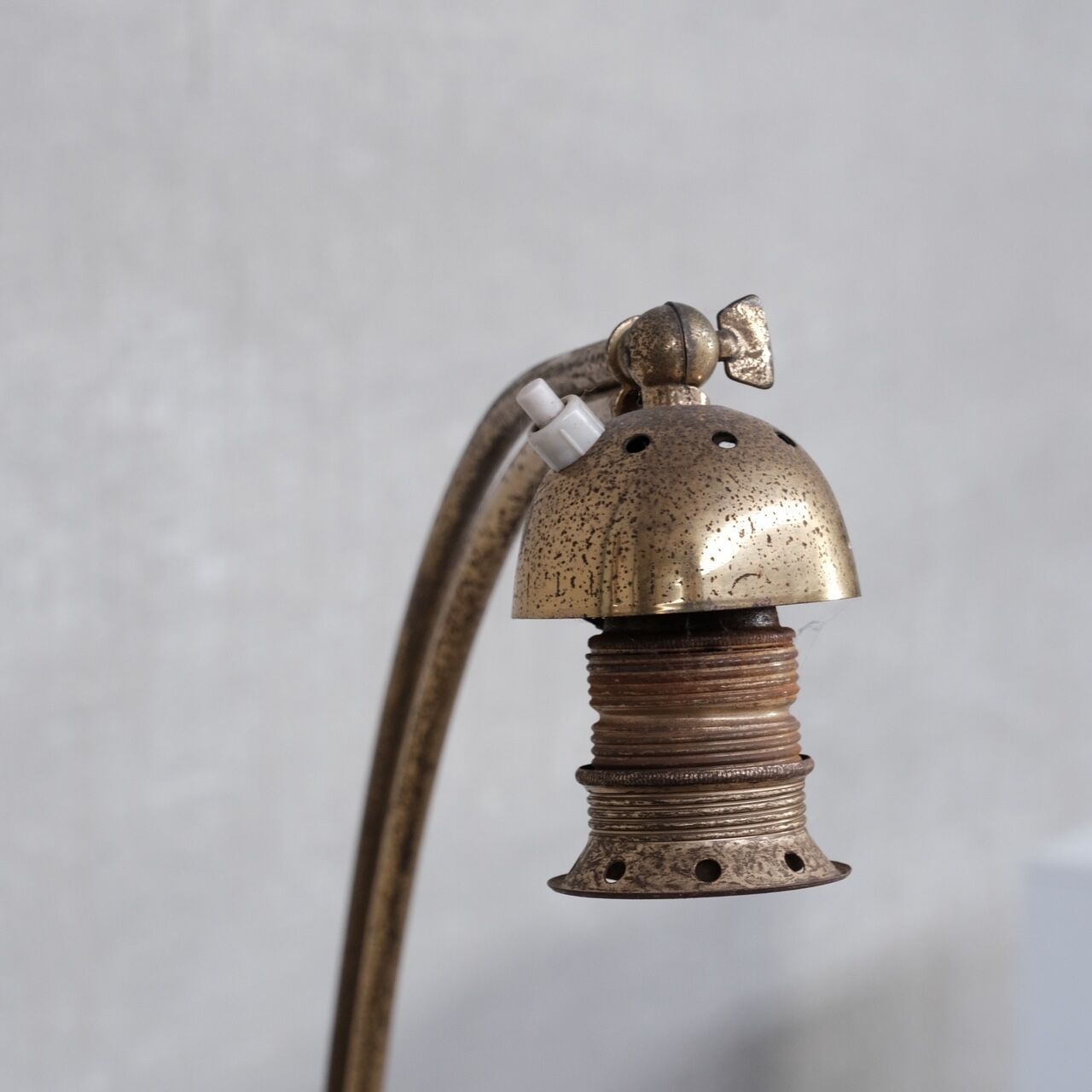 Brass Mid-Century French Floor Light
