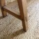Antique wooden farm bench