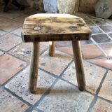 Renovated tripod farm stool