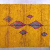 Handmade natural wool rug, size 150 x 260 cm