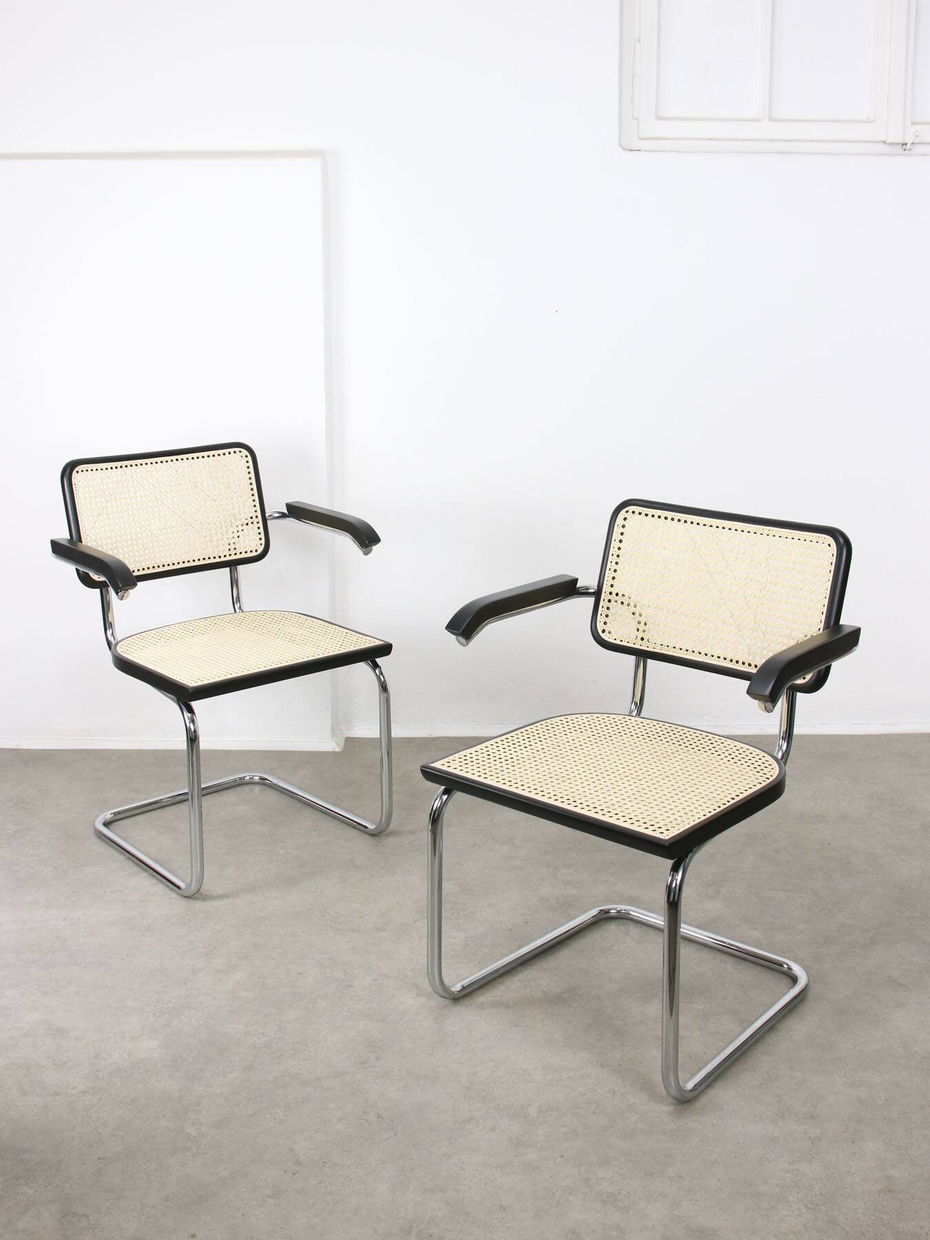 Vintage Cesca B64 armchair by Marcel Breuer