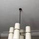 Lustre diabolical 8 lights Maison Lunel 1950