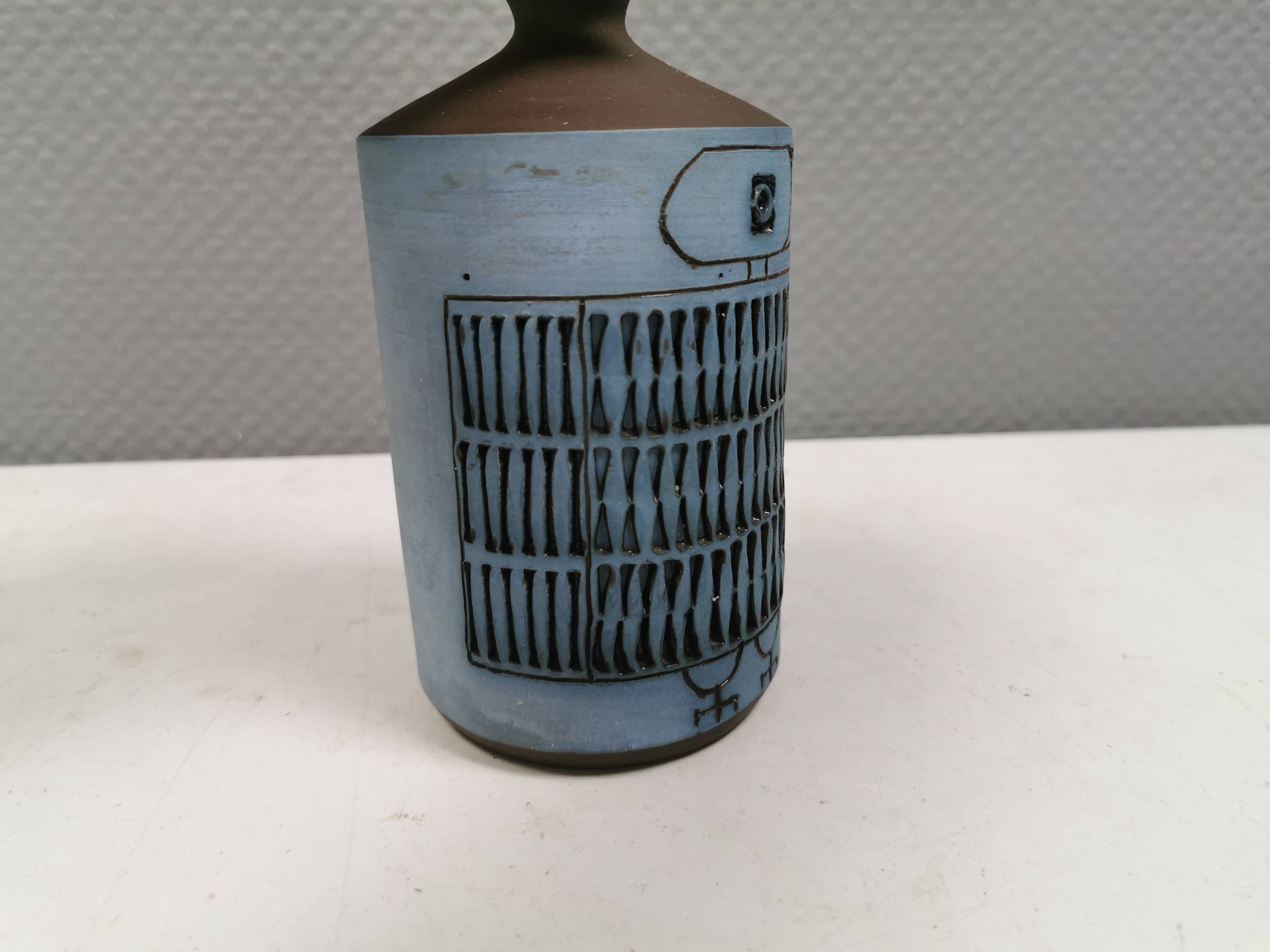 Vase by Tomas Anagrius for Allingsås Ceramics 1960s Sweden.