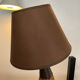 Lampe vintage en rafia