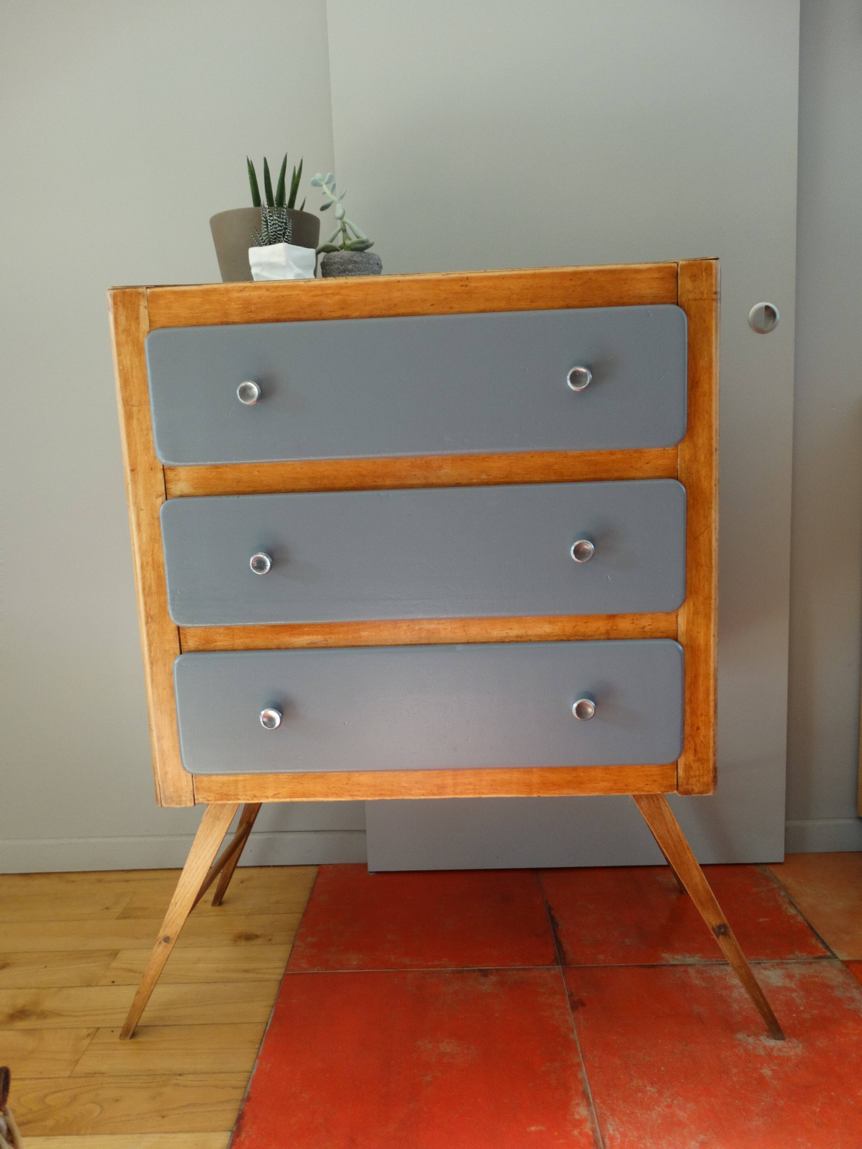 Revamped vintage chest of drawers