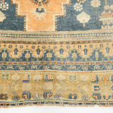 5x9 Rustic Primitive Vintage Handknotted Rug, 266x163Cm