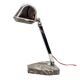 French Fare Art Deco Desk Lamp Chrome, 1930s