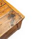 Old blanket chest / storage trunk / pine wood