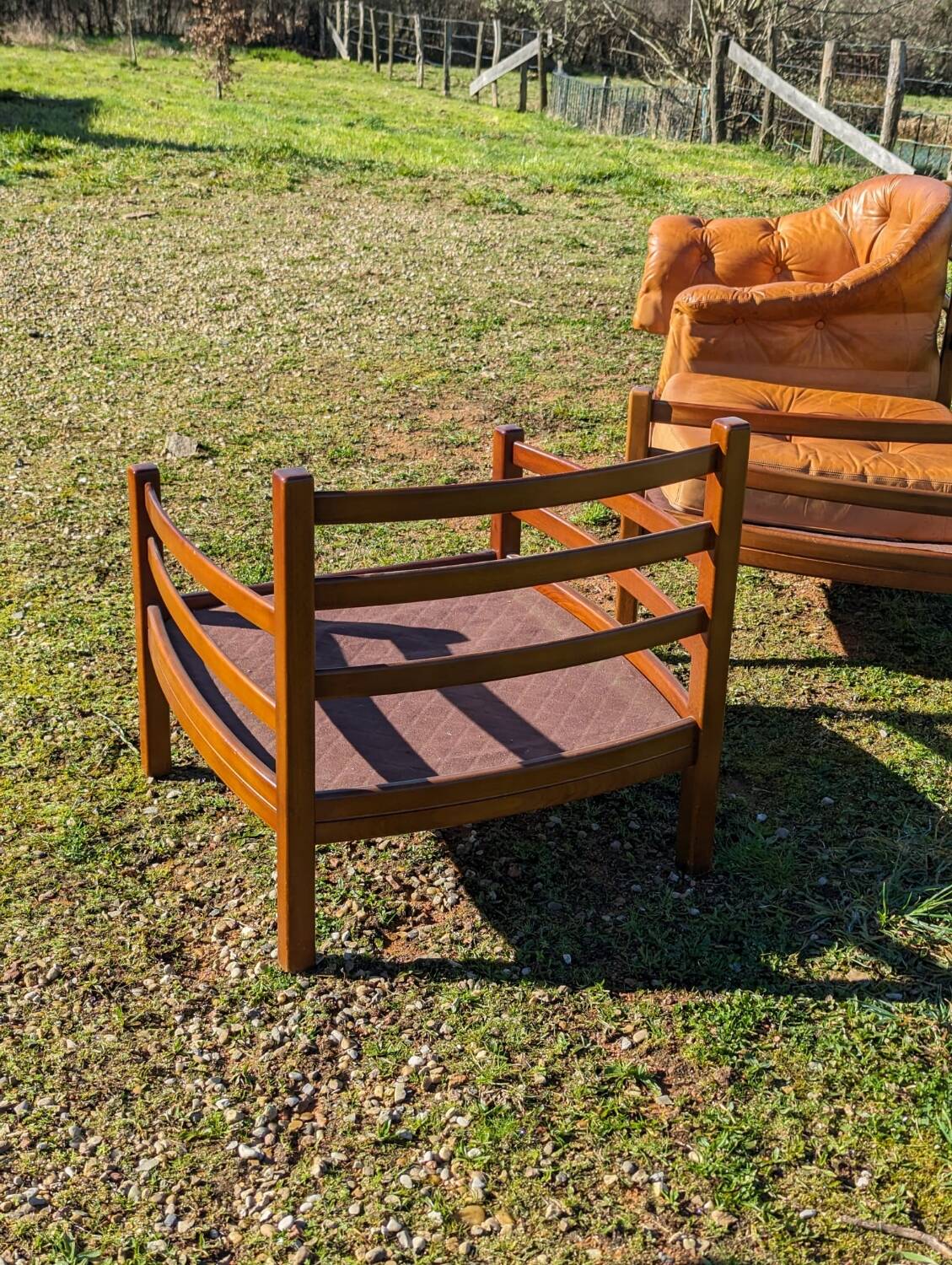 Arne Norell sofa and armchair