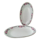 Set of 2 antique Art Deco porcelain raviers