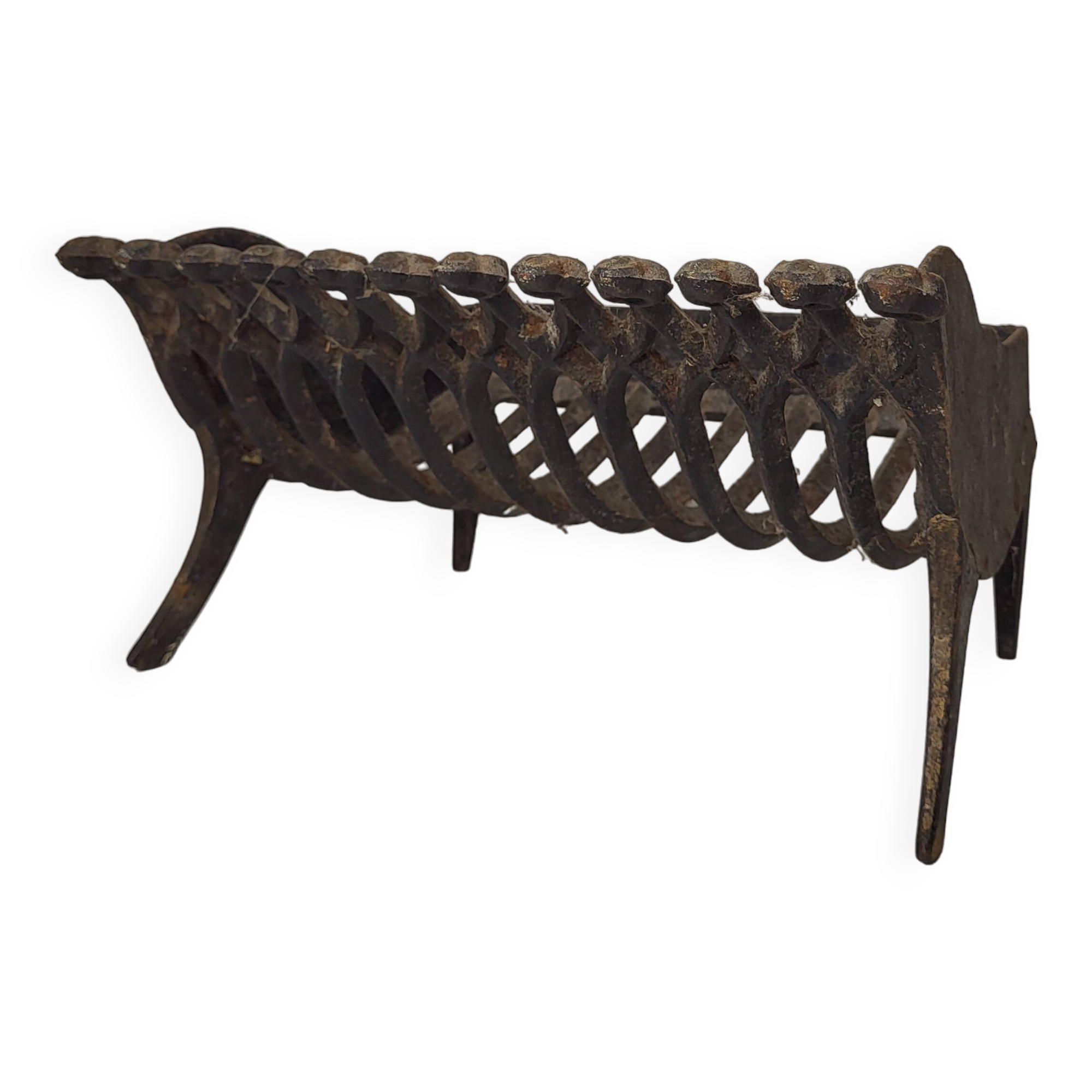 Fireplace basket / Cast iron log holder