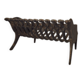 Fireplace basket / Cast iron log holder