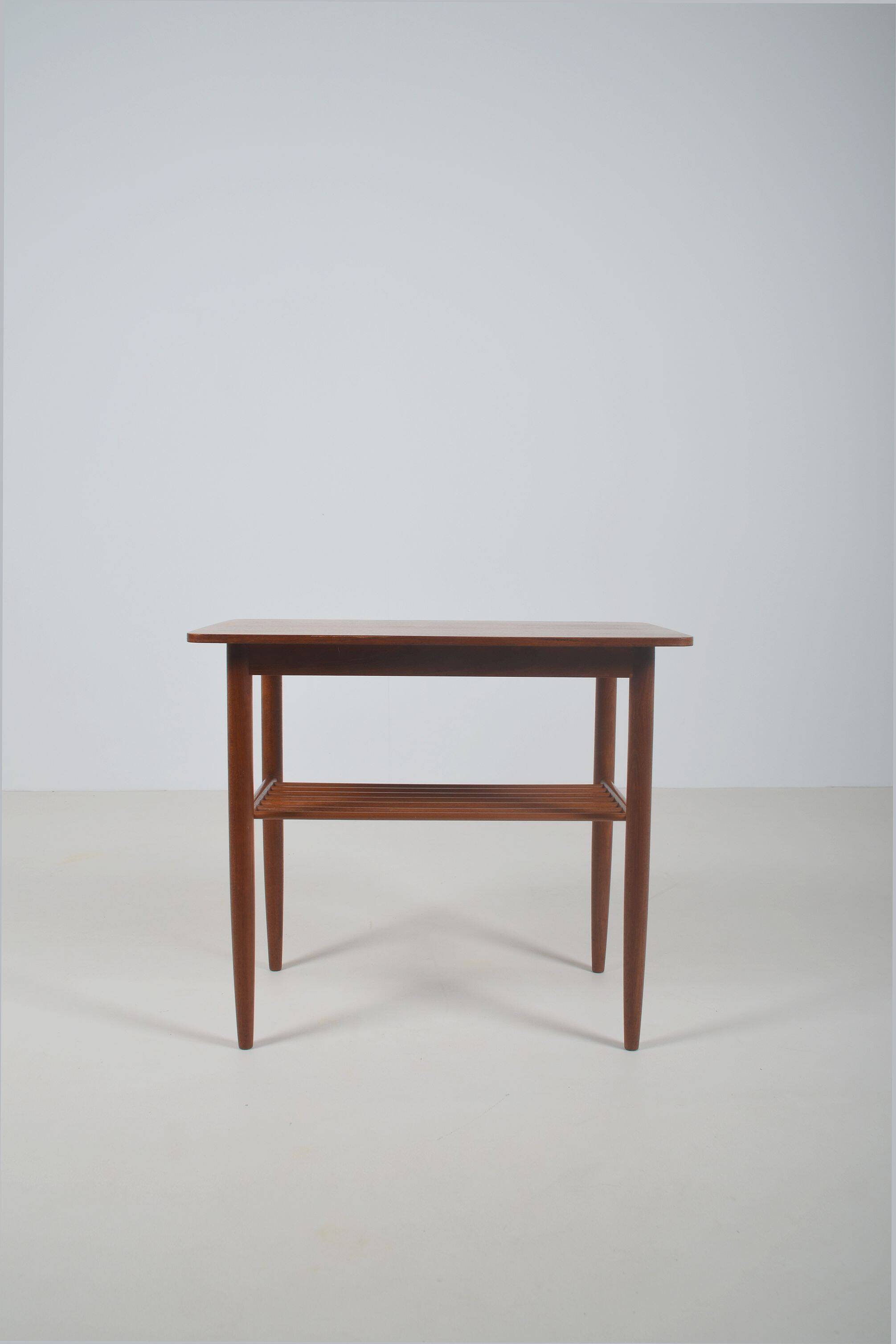 Danish wooden side table, 1960s