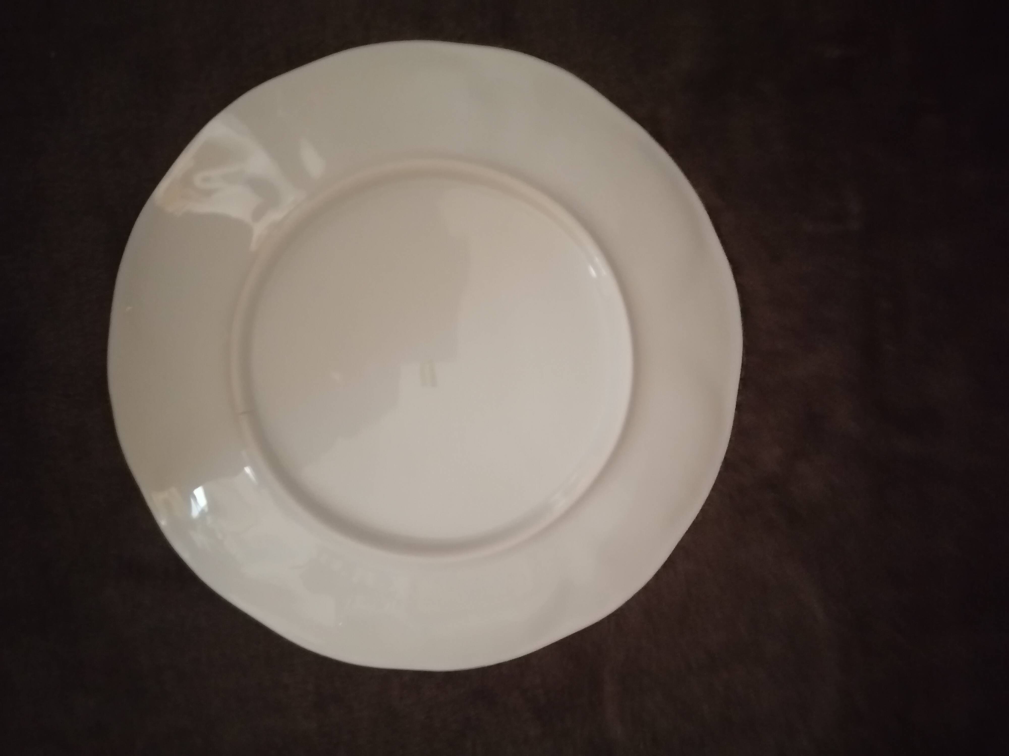Set of 8 oyster plates in limoges porcelain