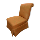 Fauteuil chauffeuse ancienne Napoléon III