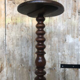 Fifth Door Pot Pot Tripod Wood turned Vintage