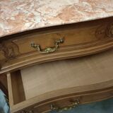 Chest of drawers with mirror