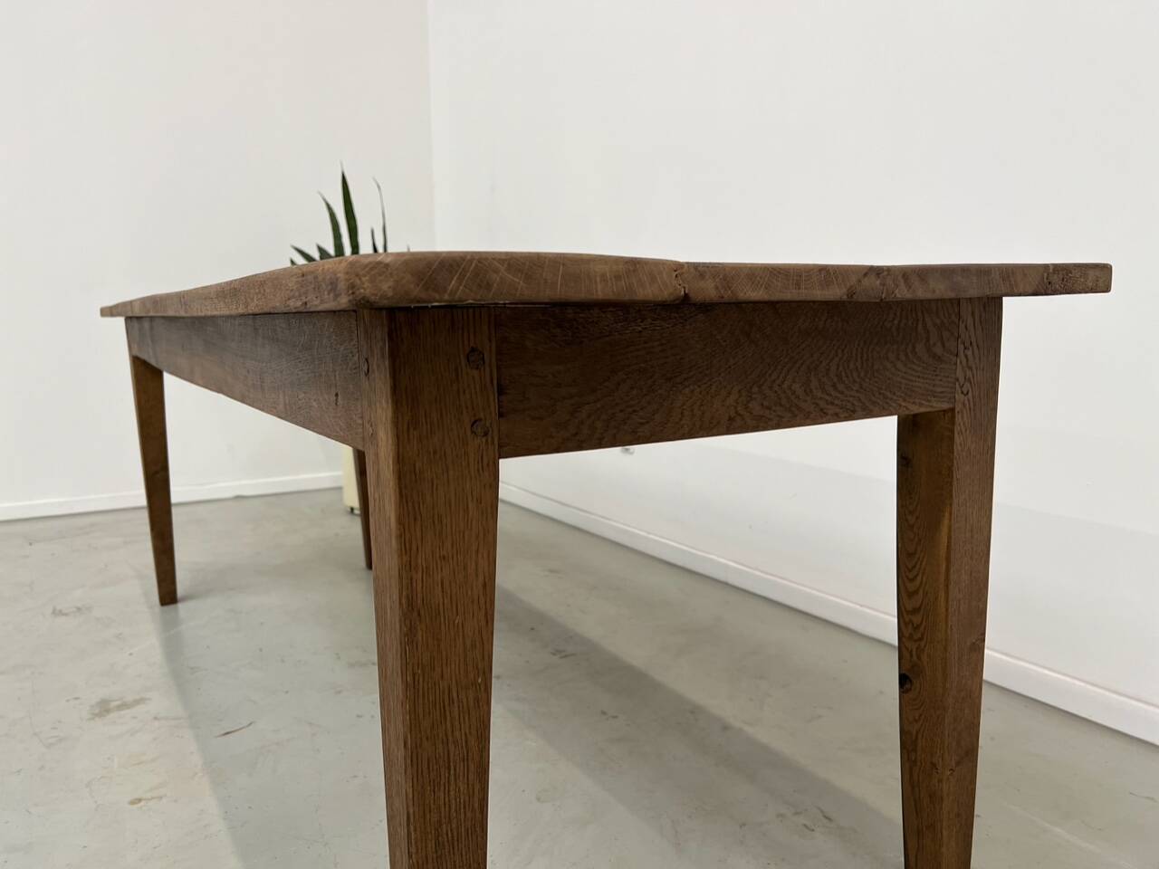 Oak farm table 220cm