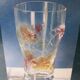 Vase capucine décoré Luminarc vintage (25cm) A1