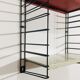 Metal shelf, short trays, Tomado edition
