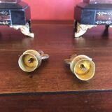 Pair of old candlesticks