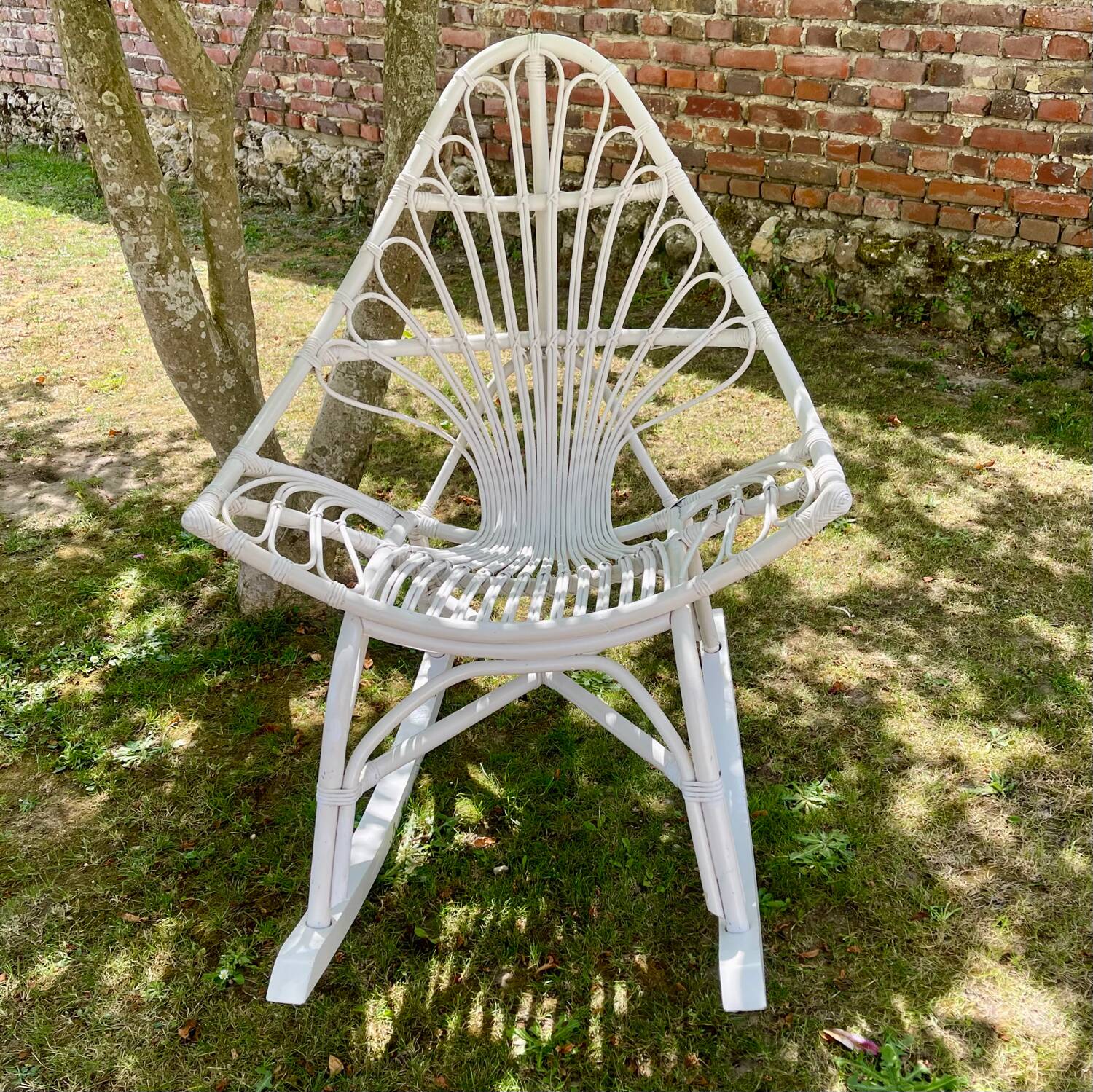 Rattan rocking chair