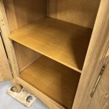 Oak buffet with marquetry