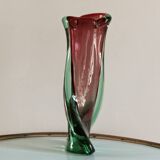 Murano blown glass vase
