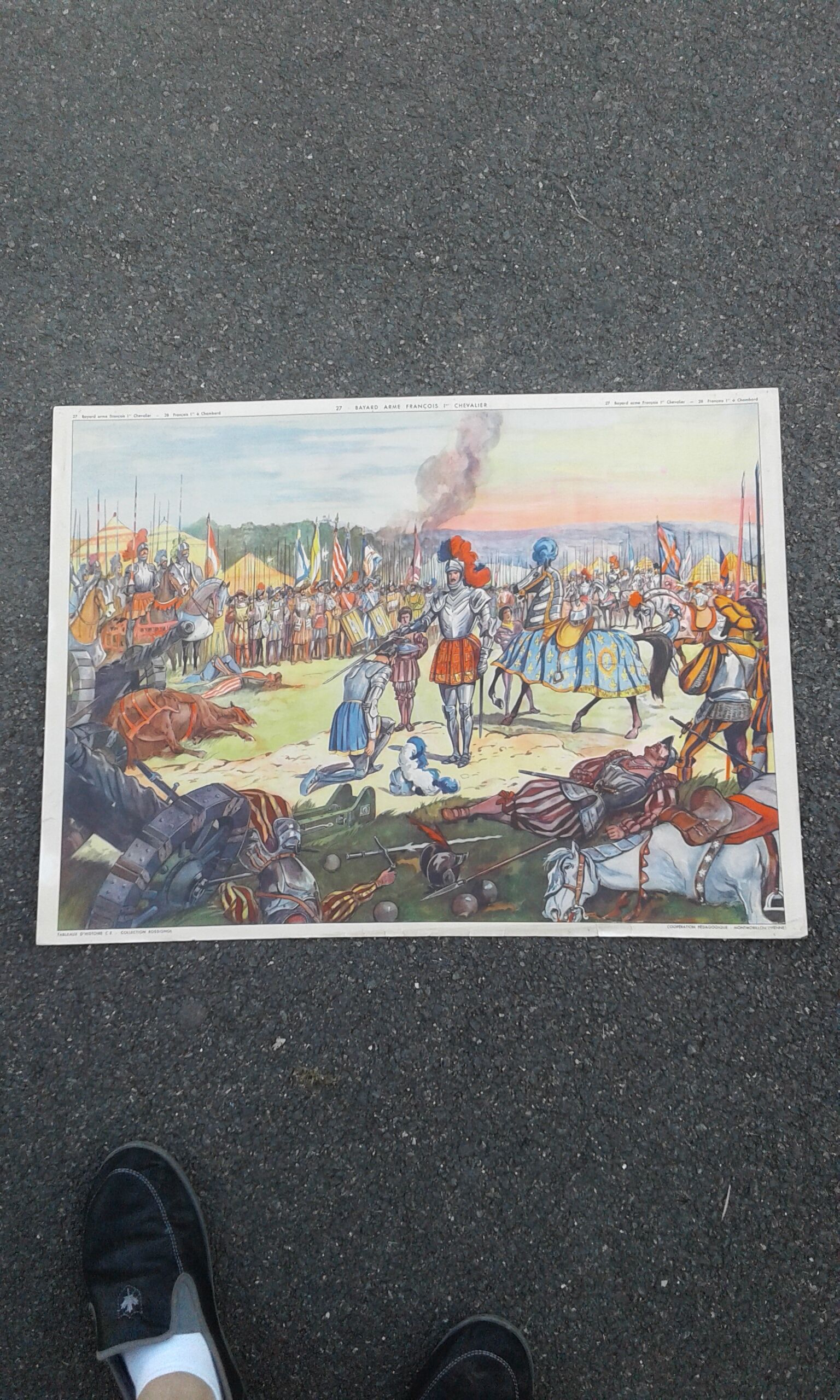 Displayed Rossiignol vintage 50s