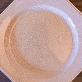 Plat drande assiette de service en faience de Charolles