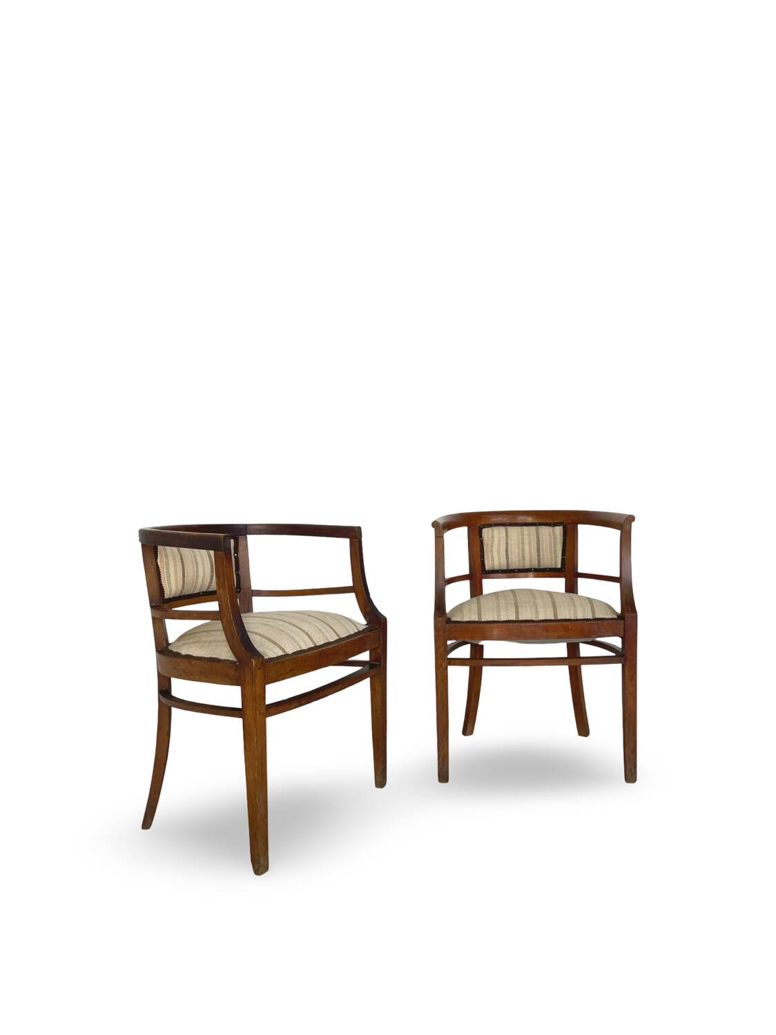 Italian side armchairs, 1920s/1930s