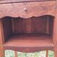 Pair of Louis XVI style marquetry bedside tables