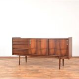 Mid-Century Polish Walnut Sideboard from Bytomskie Fabryki Mebli, 1960s.