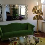 Gingko Floor Lamp by Tommaso Barbi 1950