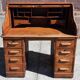 American "Roll Top" desk in oak.
