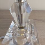 Lampe de chevet en verre acrylique années 1960