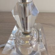 Lampe de chevet en verre acrylique années 1960