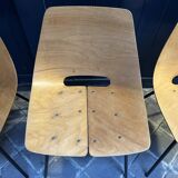 Pierre Guariche ARP Steiner Barrel Chairs x4