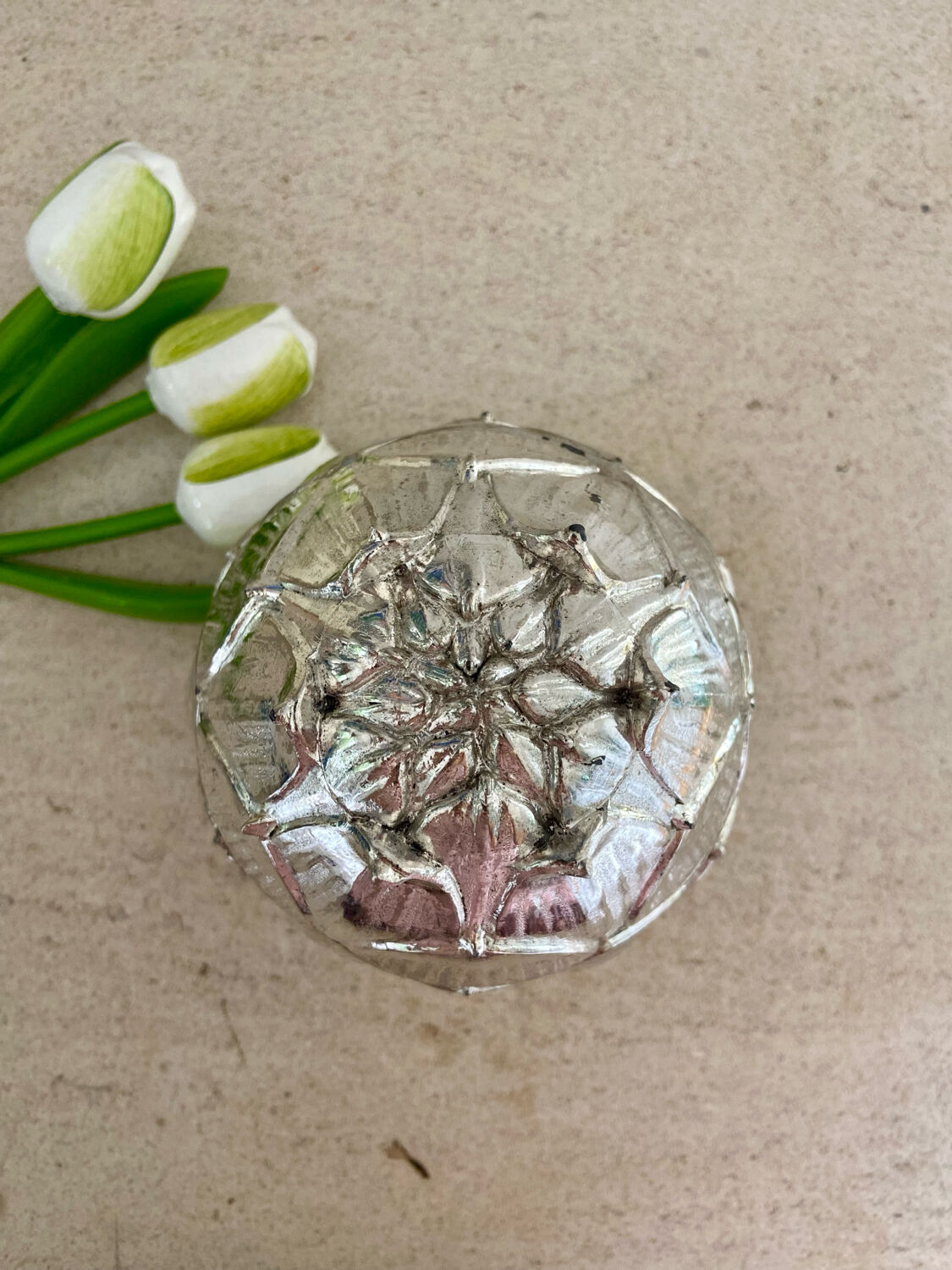 "Artichoke" ice bucket by Mauro Manetti for Fonderia Darte - circa