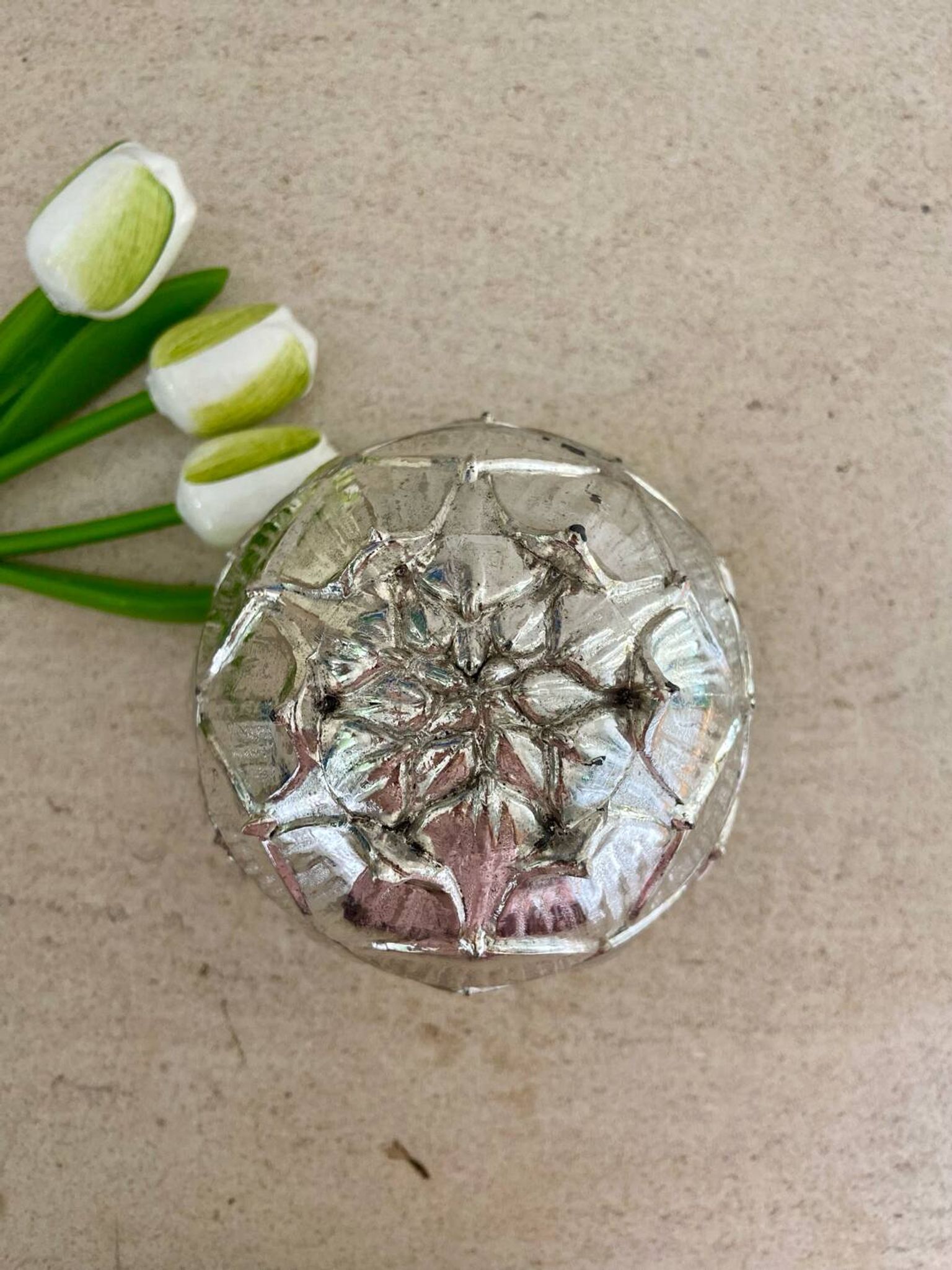 "Artichoke" ice bucket by Mauro Manetti for Fonderia Darte - circa