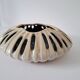 Vintage ceramic openwork vase