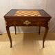 Rococo Games Table with Leather, Chess & Backgammon, 18th Century